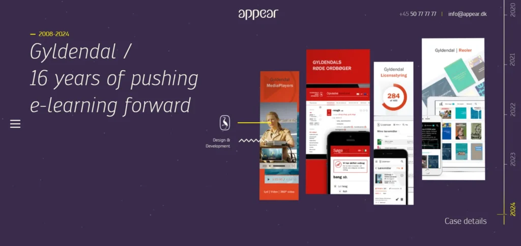 Minimal Website Design 1 minimal website designs - Appear