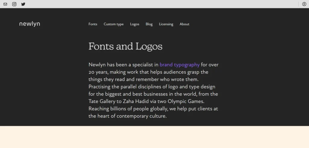 Minimal Website Design 5 minimal website designs - newlyn