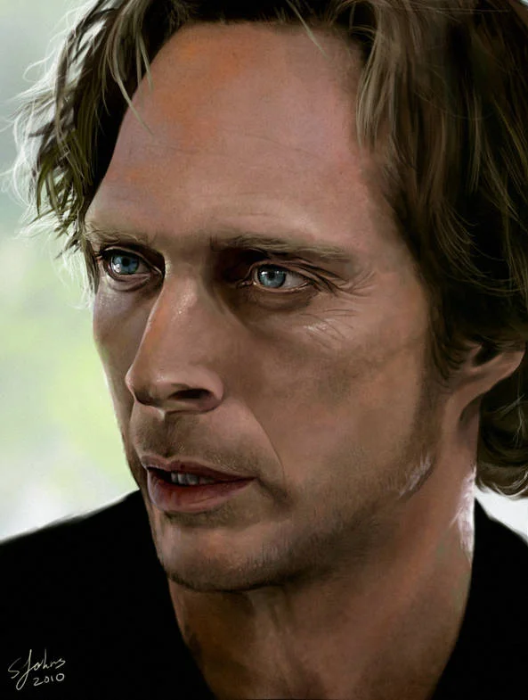 William Fichtner painting
