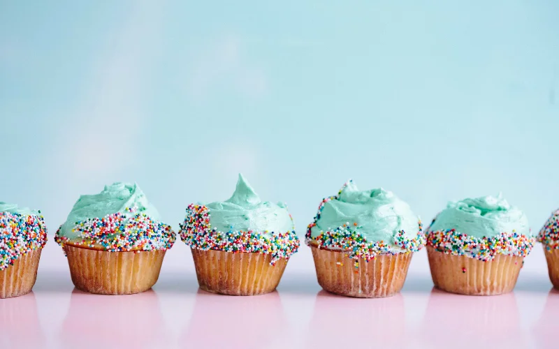 cupcake-04 with blue icing