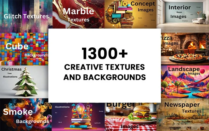 creative backgrounds and textures bundle