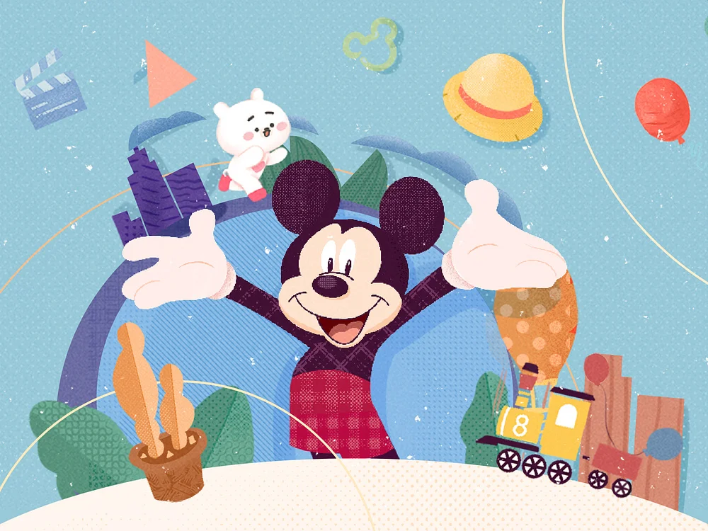 Mickey Mouse illustration