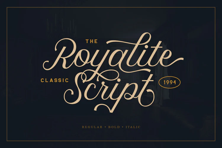download luxury font - Royalite