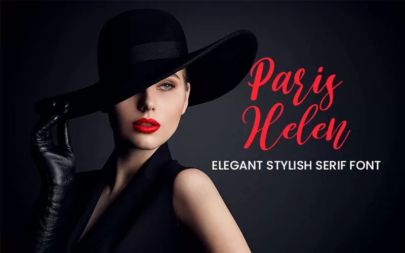Paris Helen elegant font