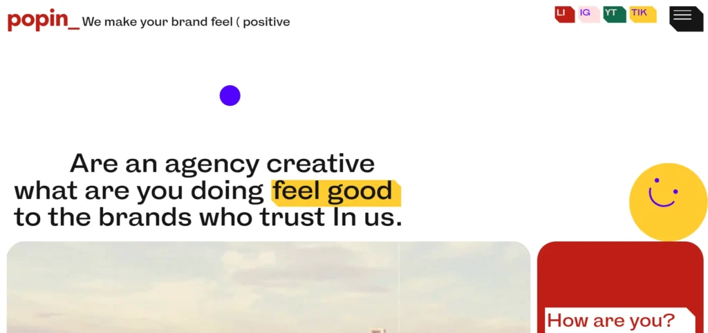 Apple-Navigation-Menu Popin Group website menu