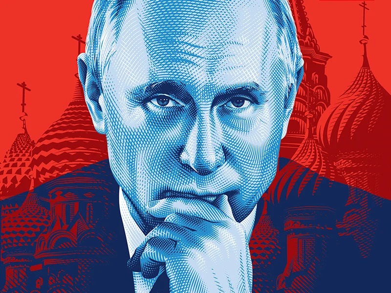 Vladimir Putin illustration