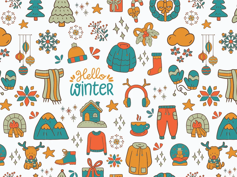 winter illustrations