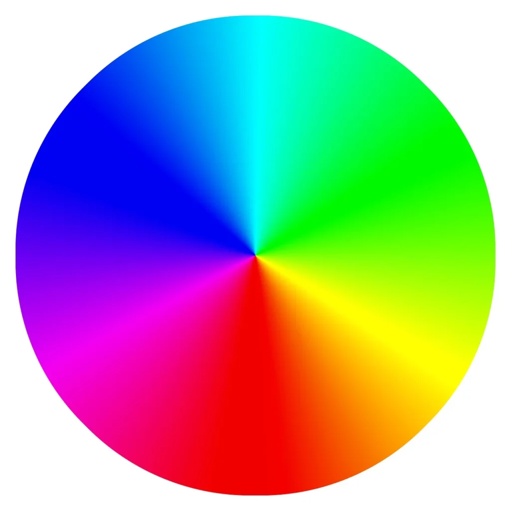 color wheel in graphic design