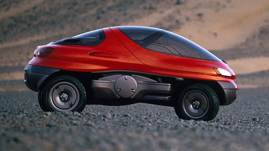 Renault Racoon - retro futuristic designs, retro tech, mid-century futurism, atomic age design, space age art