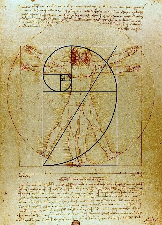 Leonardo Da Vinci's "Vitruvian Man"