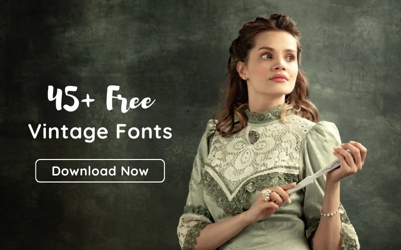 free vintage fonts, free download