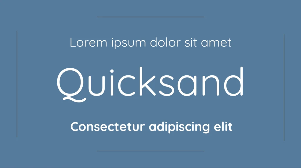 quicksand, quicksand font, dreamy font, soft font, aesthetic fonts on canva, cute font in canva