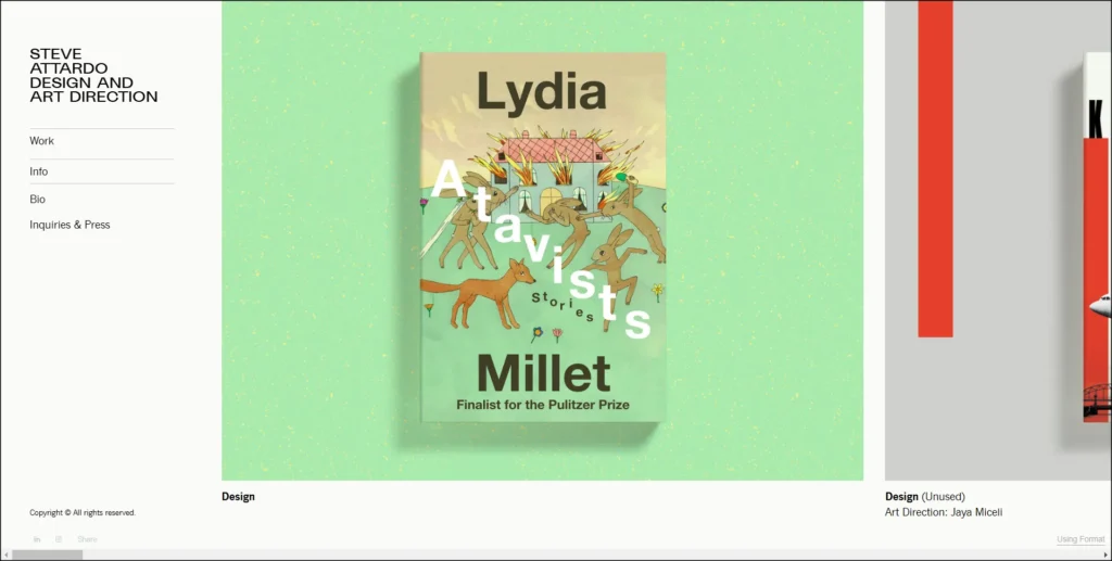 Steve Attardo, Steve Attardo graphic design potfolio, graphic design website