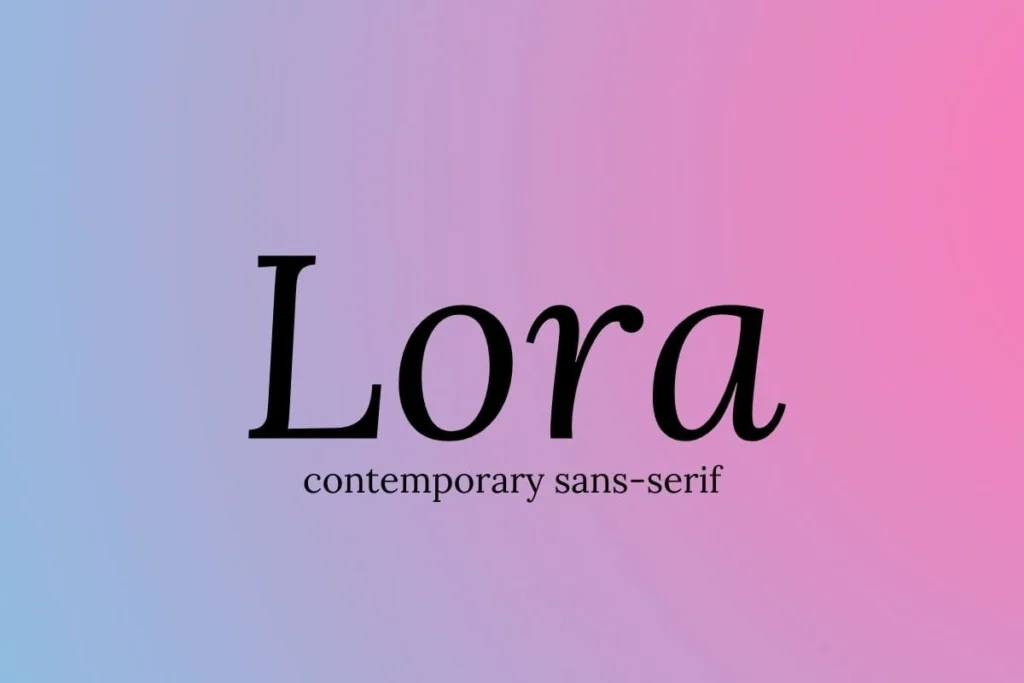 dreamy font, soft font, aesthetic fonts on canva, cute font for canva, lora font, lora, cute font on canva