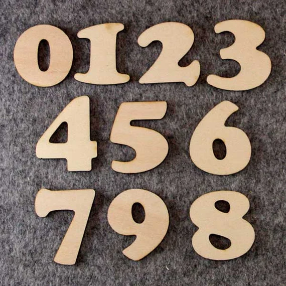 Retro & Vintage Number Fonts, cooper black 