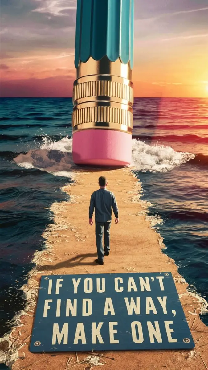 PosterDesignIdeas21 If you can't find a way, make one, business poster designs